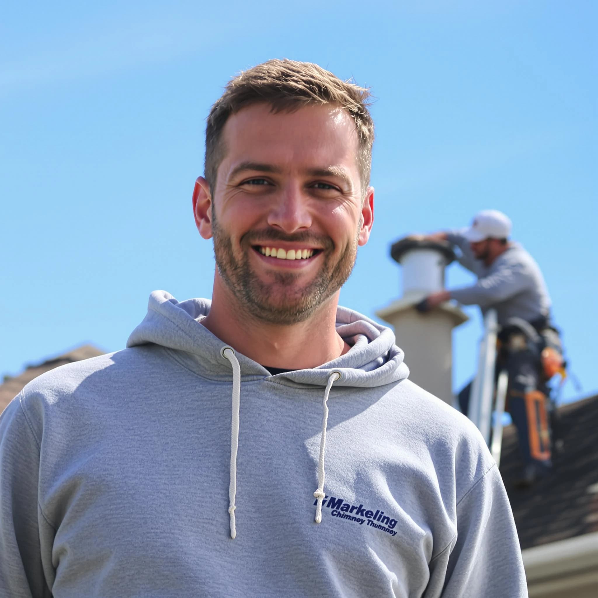 The Grayson Valley Chimney Sweep team.